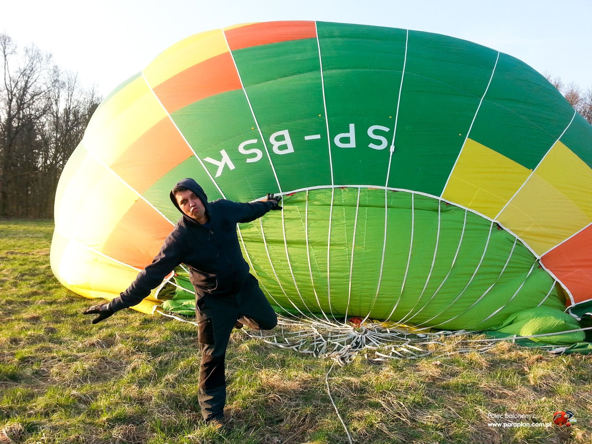 Balon nabiera kształtów