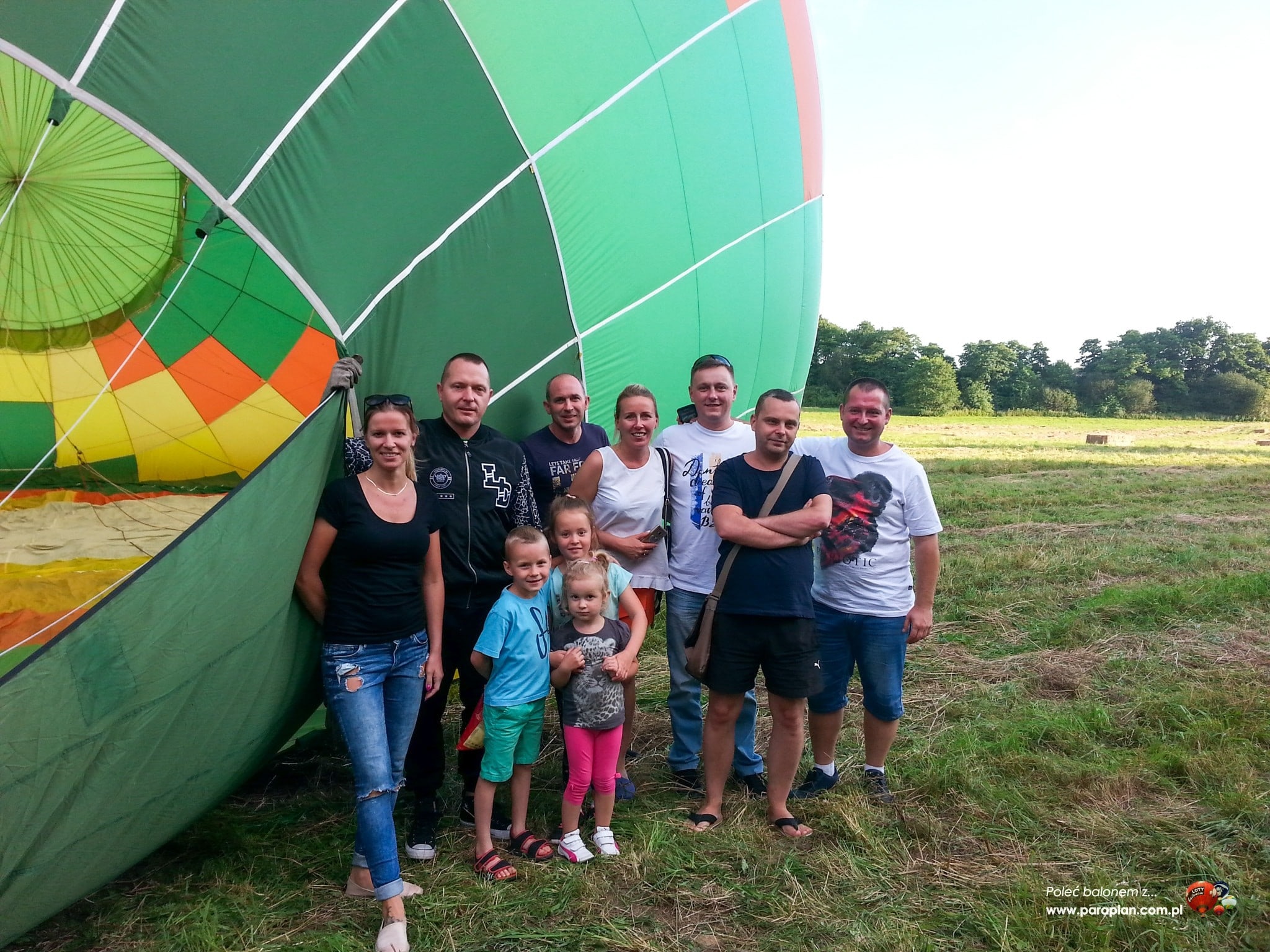Lot balonem Garnki-Lulewice (02-08-2017) Lot balonem Garnki-Lulewice (02-08-2017)