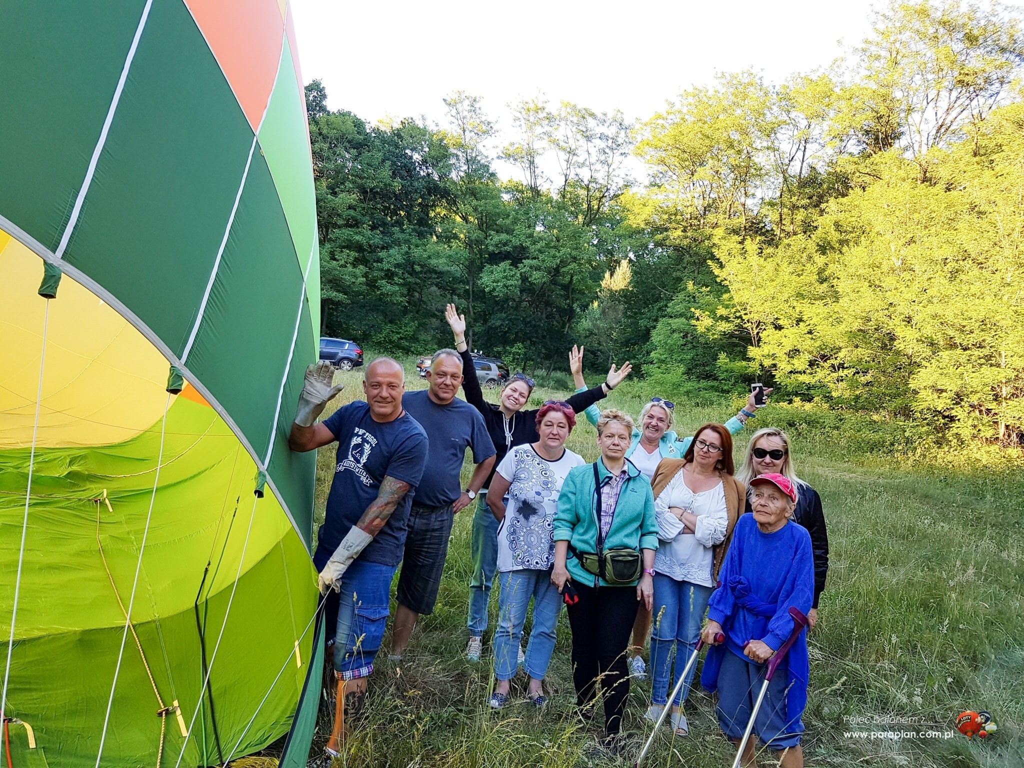 Lot balonem Dobrowo-Żelimucha (06-06-2018) Lot balonem Dobrowo-Żelimucha (06-06-2018)