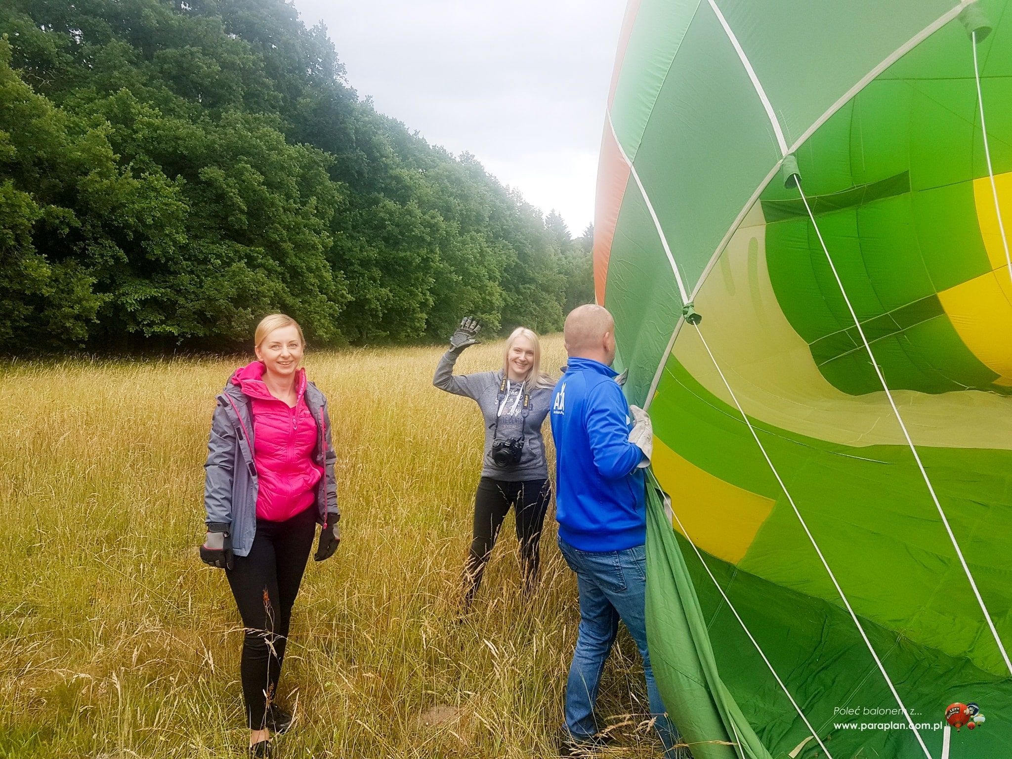 Lot balonem Garnki-Rościno (16-06-2018) Lot balonem Garnki-Rościno (16-06-2018)