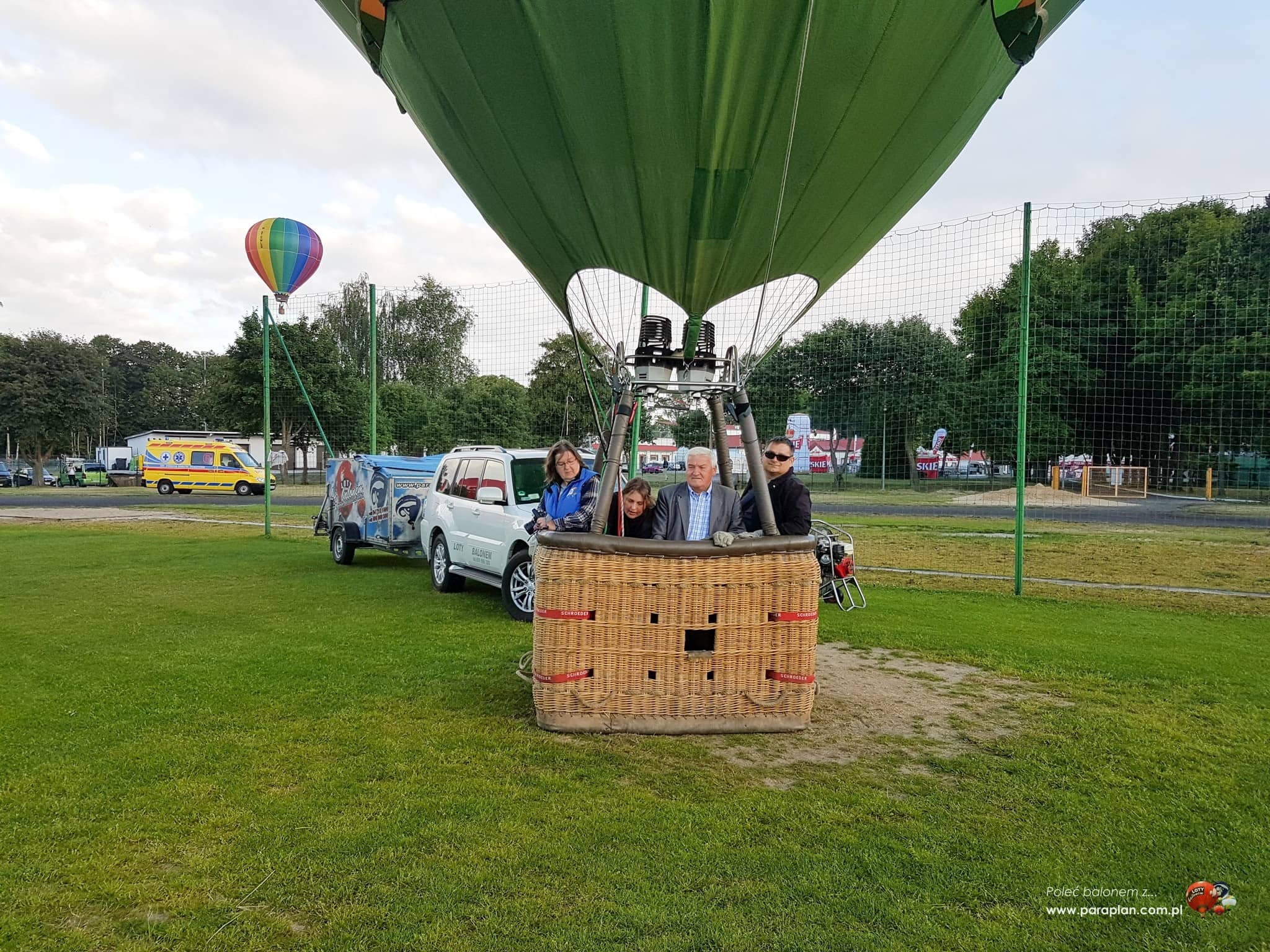 Lot balonem Szczecinek-Omulna (08/07/2018)